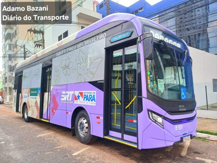 Trocar ônibus a diesel por elétricos evita mortes, diz estudo internacional do C40, revelado pelo Ministério das Cidades em Belém (PA)