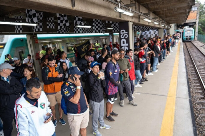 ViaMobilidade transportou quase 40% do público total do GP de São Paulo para o Autódromo de Interlagos entre 07 e 09 de novembro