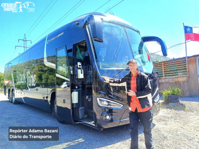 Viajamos no “El Más Potente” até uma mina no pé das Cordilheiras no Chile. Acompanhe