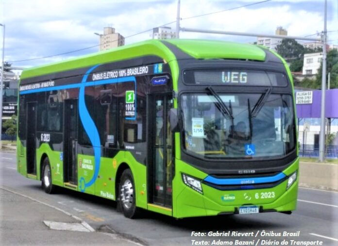 WEG, parceira da Eletra em ônibus elétricos, estreia no Salão do Automóvel de SP, e apresenta BESS, alternativa contra falta de infraestrutura da ENEL e em apagões