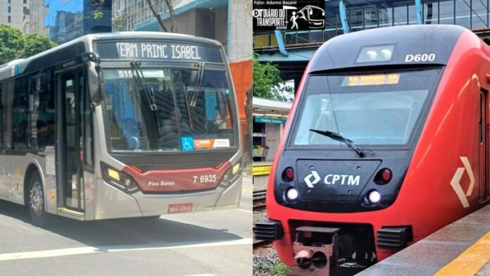Aumento de tarifa de ônibus da SPTrans de R$ 5 para R$ 5,30 e do metrô e trem de R$ 5,20 para R$ 5,40 vale a partir de 06 de janeiro de 2026