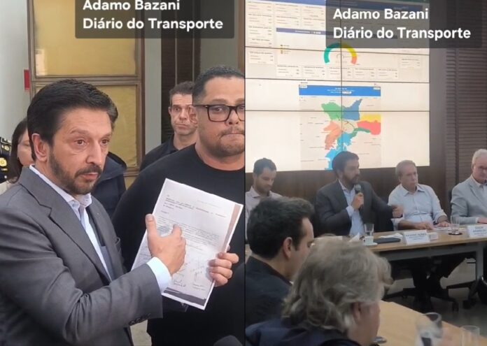 GREVE DE ÔNBUS EM SÃO PAULO CHEGA AO FIM. Em reunião com Nunes, empresários se comprometeram a pagar o 13º no dia 12 de dezembro de 2025 – VÍDEO