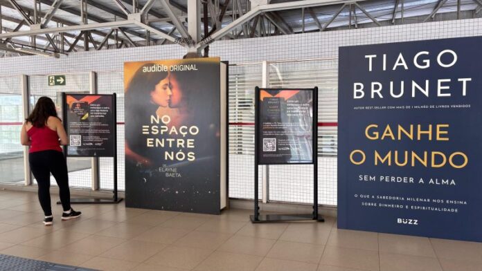 Linha 7-Rubi da TIC Trens oferece acesso gratuito a audiolivros por meio de parceria com plataforma de áudio