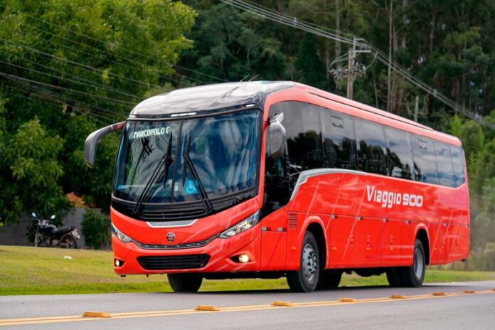 Marcopolo inicia roadshow nacional dos novos ônibus Viaggio G8 900 e 1050 com motor dianteiro