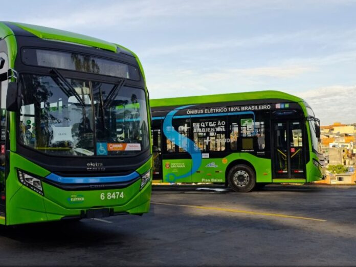 Nunes apresenta mais 140 ônibus elétricos para a cidade de São Paulo nesta quarta (17)