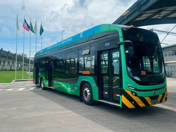 Ônibus elétricos Marcopolo Attivi Integral farão o transporte no Aeroporto Internacional de Belo Horizonte