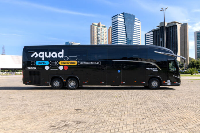 Pelo segundo ano consecutivo, Squad fará o transporte oficial do Lollapalooza Brasil 2026