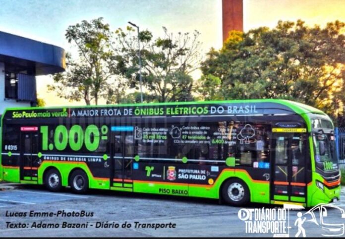 Vendas de ônibus elétricos sobem 136% no acumulado do ano. Eletra/Scania/Caio/WEG -15 m é o mais vendido do Brasil