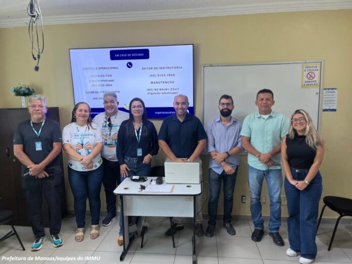 Prefeitura de Manaus (AM) faz visita técnica às garagens da Via Verde e da Vega para alinhar Escola de Transporte Inclusivo