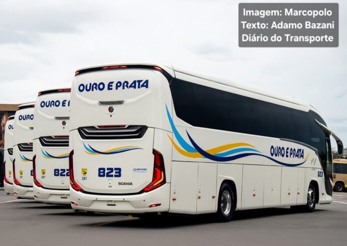 Viação Ouro e Prata terá mais um ciclo de renovação de frota em 2026 no Sul do Brasil
