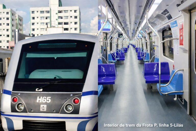 Metrô de São Paulo incorpora 43 trens das linhas 3-Vermelha e 5-Lilás ao capital social