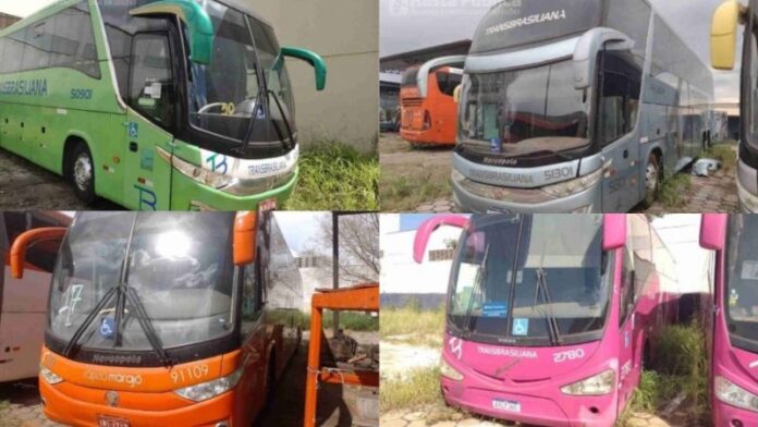 Garagens, imóveis, ônibus usados e outros bens da falência da Transbrasiliana (Grupo TTT) irão a leilão