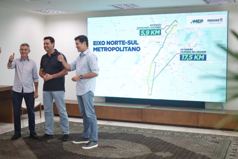 Governo do Paraná anuncia corredor BRT ligando Curitiba a Colombo e Fazenda Rio Grande