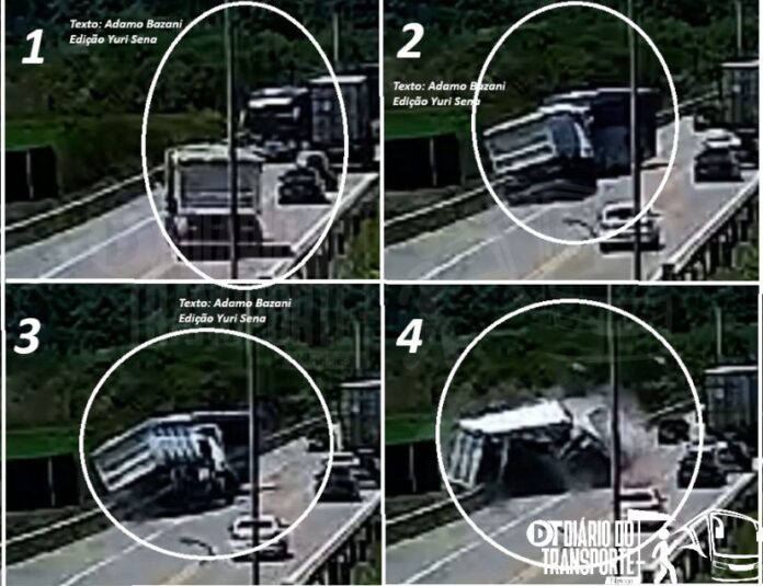 Imagens registram batida entre carreta e ônibus que deixou diversos mortos e feridos em Pelotas (RS) nesta sexta (02)