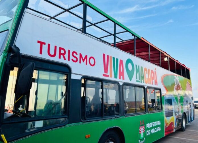 Macapá (AP) entrega ônibus turístico e anuncia atrações do Orla Folia 2026
