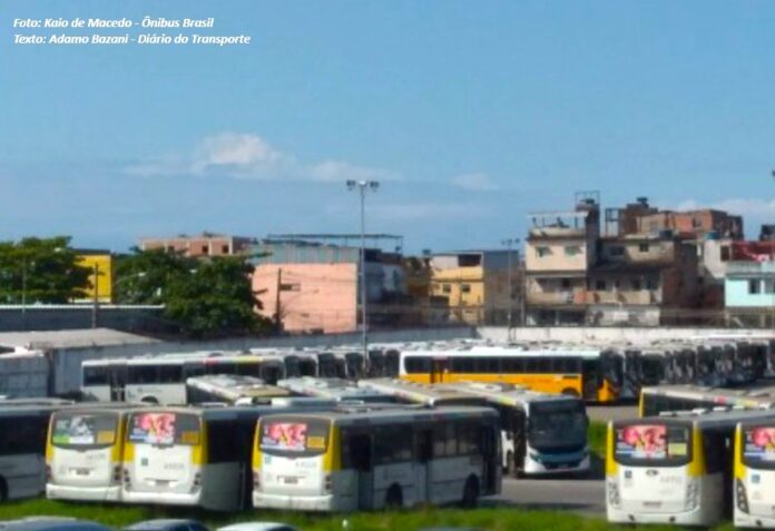 Novamente, empresas Real e Vila Isabel, do Rio de Janeiro, pararam parte da frota por falta de combustível nesta segunda (12)