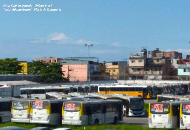 Novamente, empresas Real e Vila Isabel, do Rio de Janeiro, pararam parte da frota por falta de combustível nesta segunda (12)