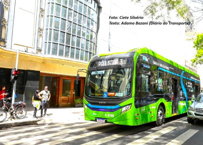 Ônibus elétricos das três linhas especiais “Paulistar”, de lazer e cultura de São Paulo, transportam 24 mil passageiros em três meses de serviço gratuito