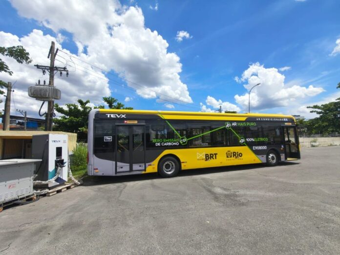 Prefeitura do Rio de Janeiro inicia testes com ônibus 100% elétrico da Higer no Conexão BRT