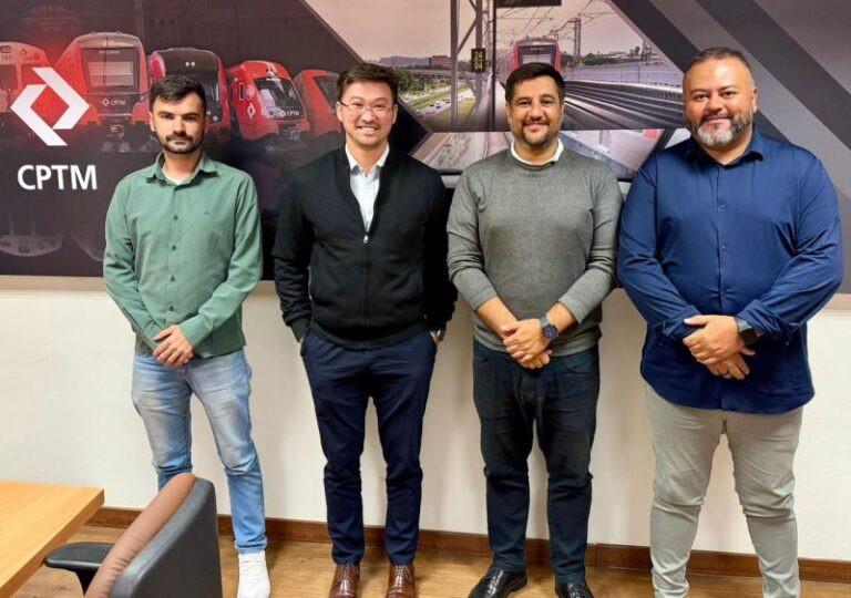 Reforma da estação de trem e obras do novo terminal são abordadas em reunião entre prefeito de Rio Grande da Serra (SP) e presidente da CPTM nesta quarta-feira (21)