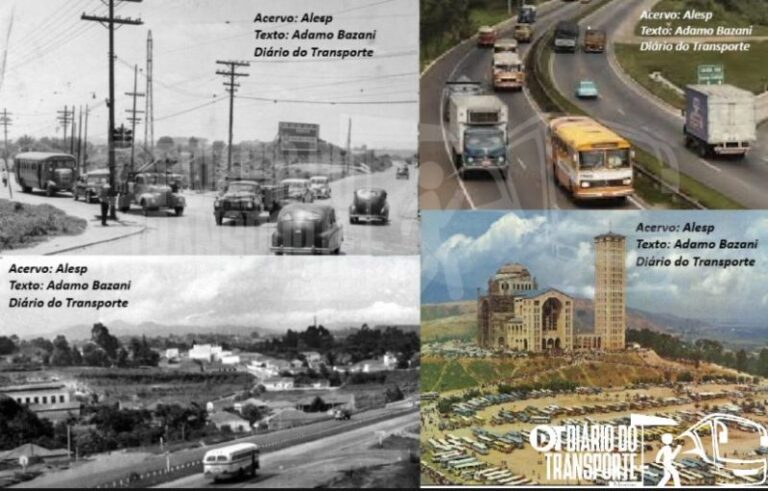 Rodovia Dutra completa 75 anos nesta segunda (19) como rota de desenvolvimento, da fé e palco de grandes momentos do ônibus no Brasil