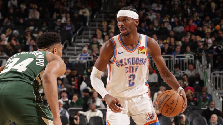 Shai vence ‘duelo de MVPs’ contra Antetokounmpo em vitória tranquila do Thunder sobre os Bucks