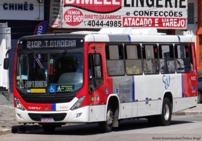 Tarifa de ônibus da Suzantur em Diadema (SP) sobe no dia 12 de janeiro de 2026