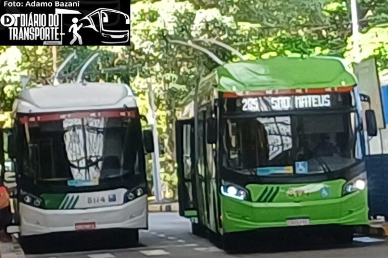 Trólebus do Corredor Metropolitano ABD terão nova padronização visual, inclusive os já em operação