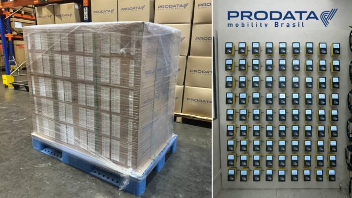 Missão cumprida! PRODATA MOBILITY BRASIL embarca último lote de validadores para a Dinamarca