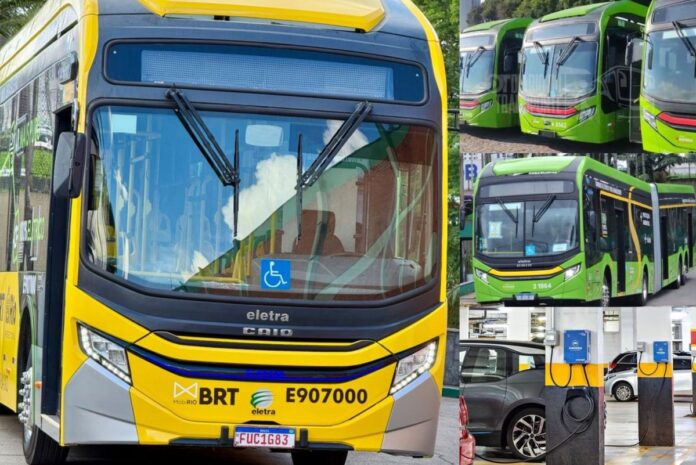 Eletromobilidade agita semana com Eletra para o BRT-Rio e mais para Metrópole; BYD crescendo na Express e sanção de Tarcísio lei que facilita recarga em condomínios