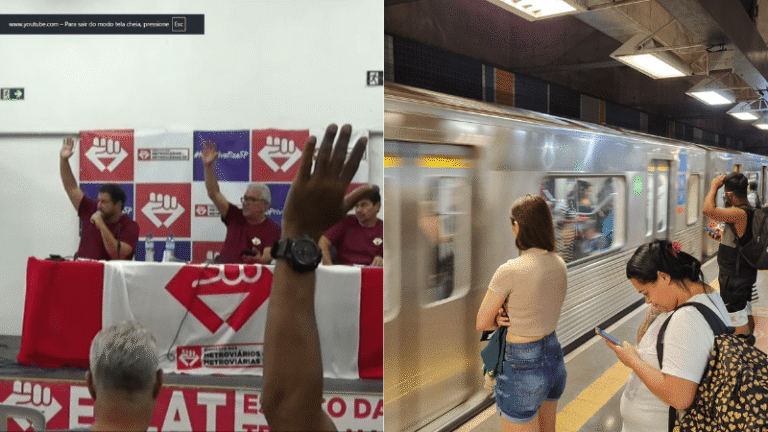 Assembleia mantém estado de greve no Metrô de São Paulo e operação segue normal nesta quinta-feira (12)