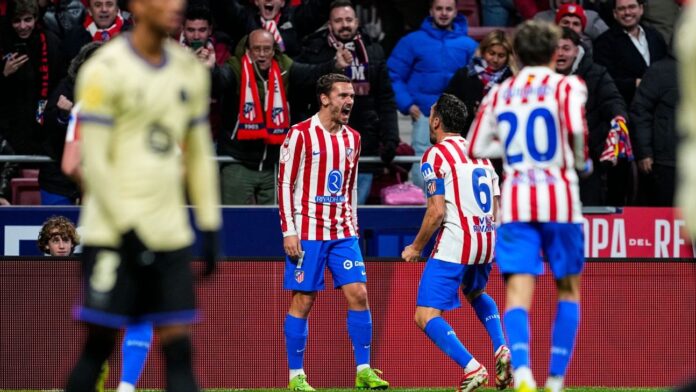 Atlético de Madrid é 'letal' em goleada contra o Barcelona e abre vantagem na semifinal da Copa do Rei