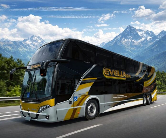 BUSSCAR entrega novos ônibus Vissta Buss DD e Panorâmico DD NB1 para empresas Evelia e ILUSIONES VIAJES, da Argentina