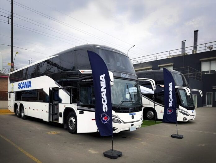 BUSSCAR lança no Peru a linha NB1 em parceria com a SCANIA DEL PERU