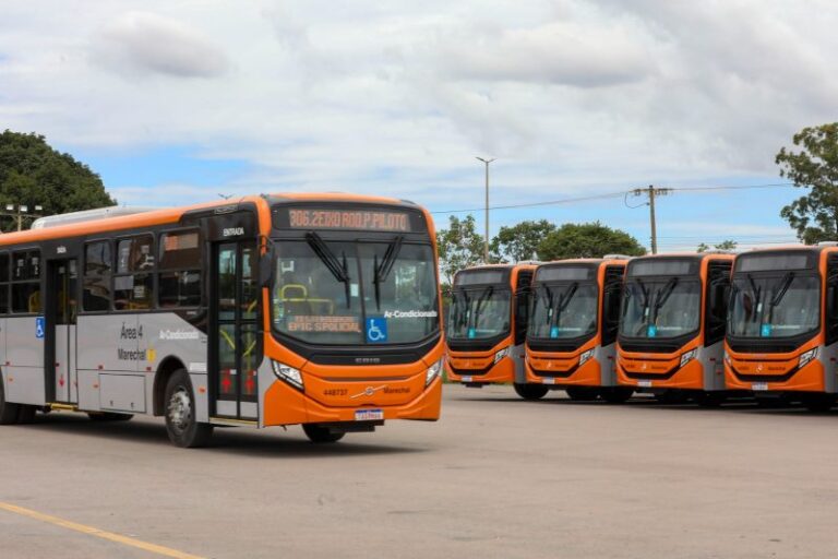 Distrito Federal alcança 90% da frota de ônibus renovada e amplia sistema com 37 novas linhas