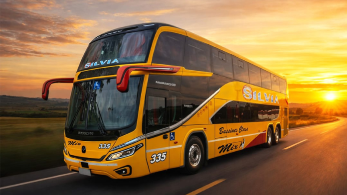 Empresa Silvia, de Buenos Aires, adquire ônibus Busscar Panorâmico DD NB1