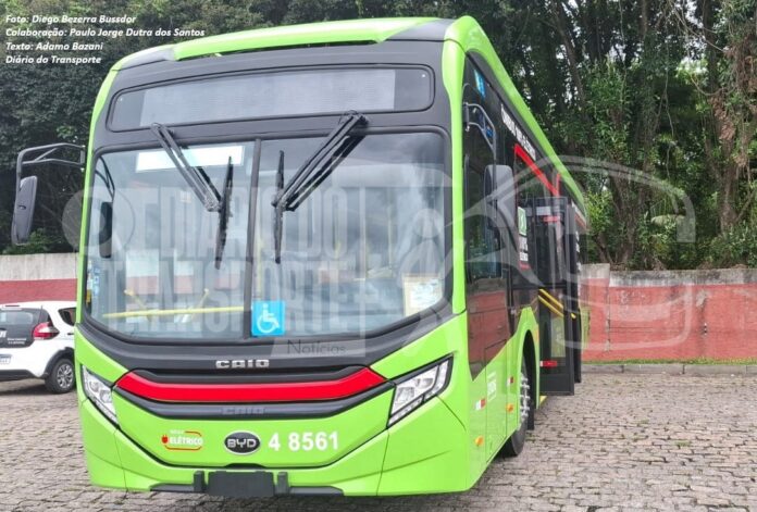 Express, da Zona Leste de São Paulo, recebe mais ônibus elétrico BYD do tipo Padron