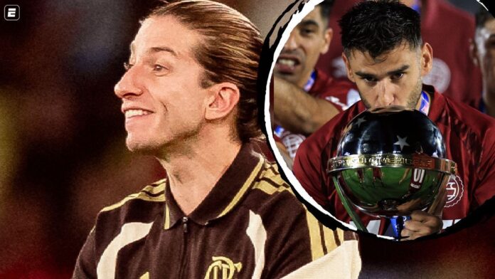 Filipe Luís reencontra ex-parceiro de Atlético de Madrid que quase foi parar no Flamengo e fez 'coro' por Jesus na seleção