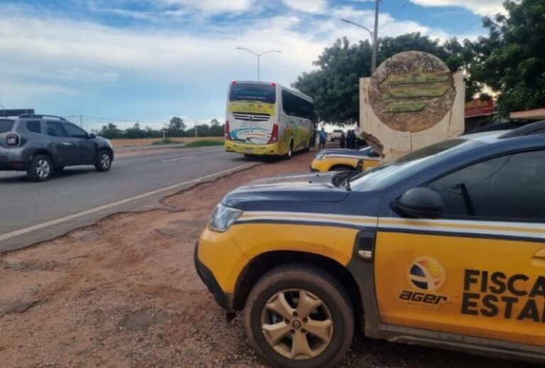 Operação de Carnaval fiscaliza 168 ônibus e apreende sete por irregularidades no Mato Grosso