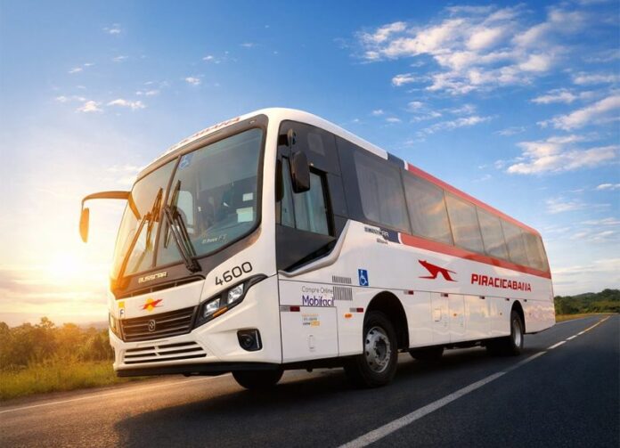 Piracicabana recebe 15 ônibus off-road BUSSCAR EL BUSS FT