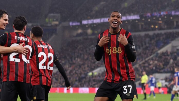 Rayan marca belo gol, se recupera de pênalti cometido e comanda virada do Bournemouth sobre o Everton na Premier League