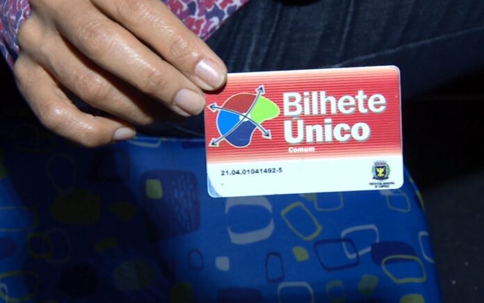 Recarga do Bilhete Único Comum pode ser feita pelo aplicativo Cittamobi
