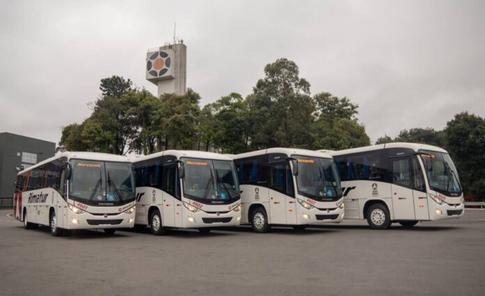 Rimatur amplia frota com dez ônibus Marcopolo Ideale 800