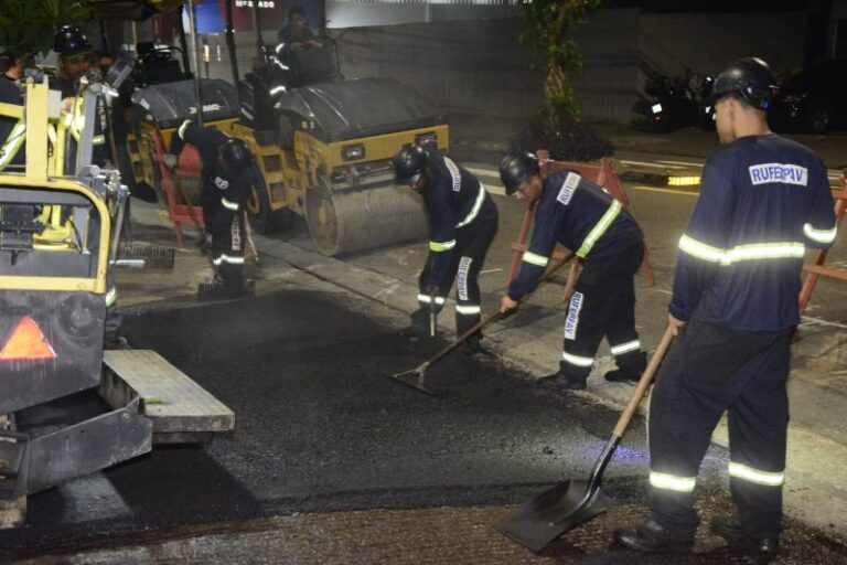 Vila Gilda, em Santo André (SP), recebe recapeamento do programa Rua Nova
