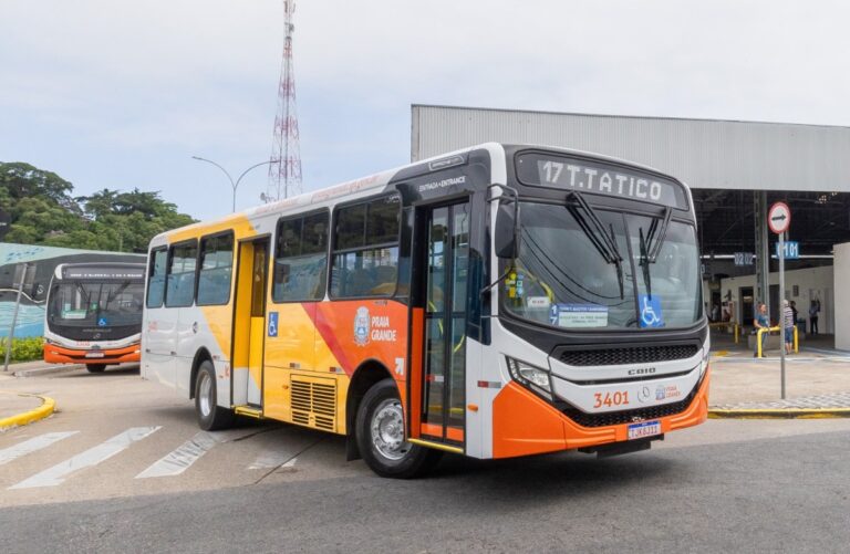 Praia Grande (SP) receberá 11 novos ônibus Mercedes-Benz OF 1619 nesta quinta-feira (19)