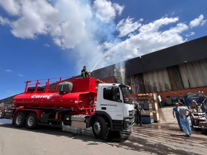Caio retoma produção após incêndio na fábrica de Botucatu (SP) na tarde desta segunda-feira (30)