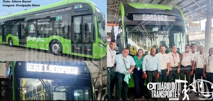 Expresso Luxo Vitória, de Lauro de Freitas (BA), inicia operação assistida com ônibus elétrico brasileiro Eletra