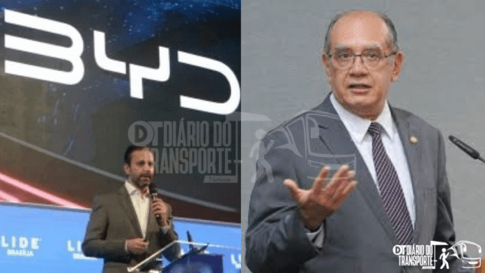 Gilmar Mendes tranca ação de investigação que levou atual executivo da BYD Alexandre Baldy à prisão enquanto era secretário de transportes metropolitanos de Doria