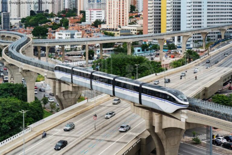 Mapa da rede metroferroviária de São Paulo é atualizado após entrega da Linha 17-Ouro de monotrilho
