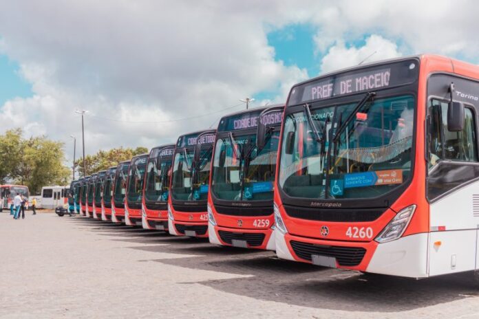 Maceió (AL) recebe 152 novos ônibus, entre “geladões” e “rapidões”, para a frota do transporte coletivo